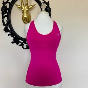 Avia Fuchsia Women's Work Out Racerback Tank Top